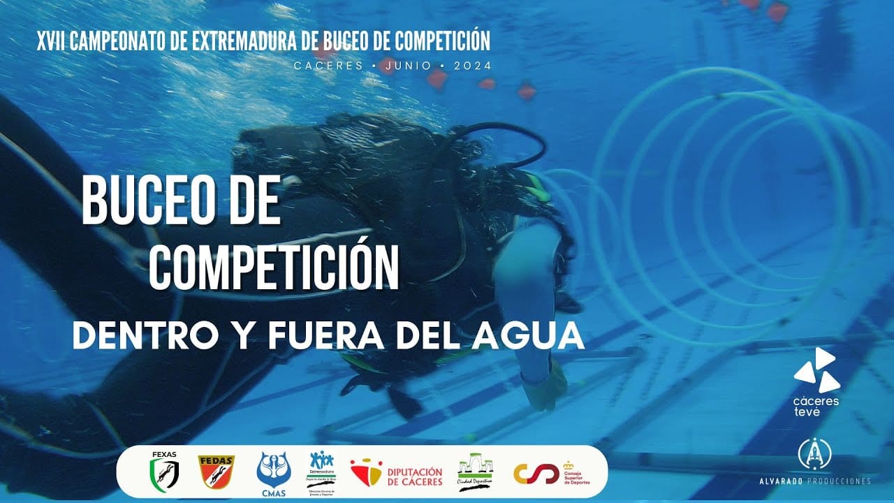 Buceo de competición dentro y fuera del agua, proyecto FEXAS por Alvarado Producciones