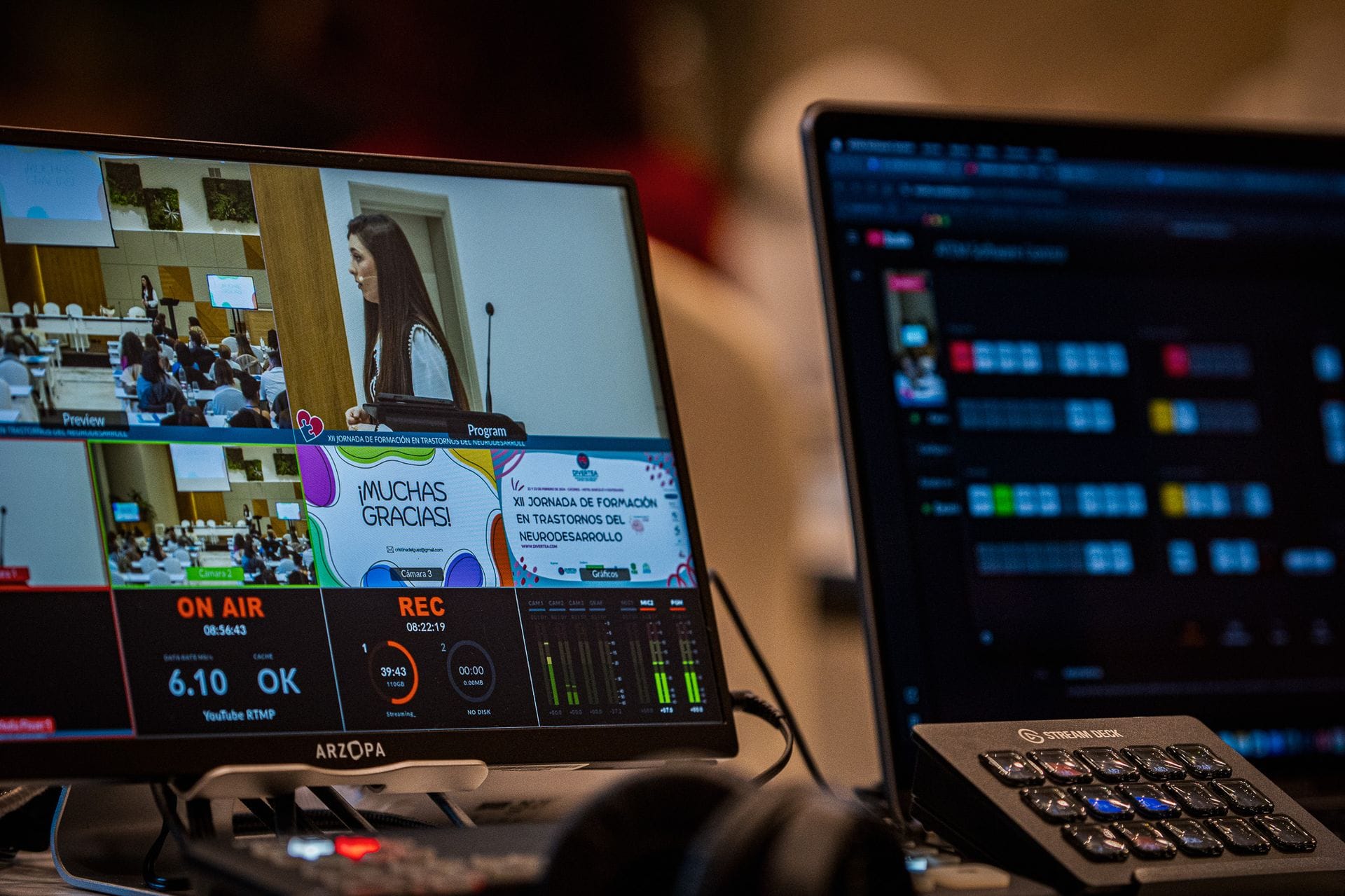 Streaming profesional en directo en Extremadura